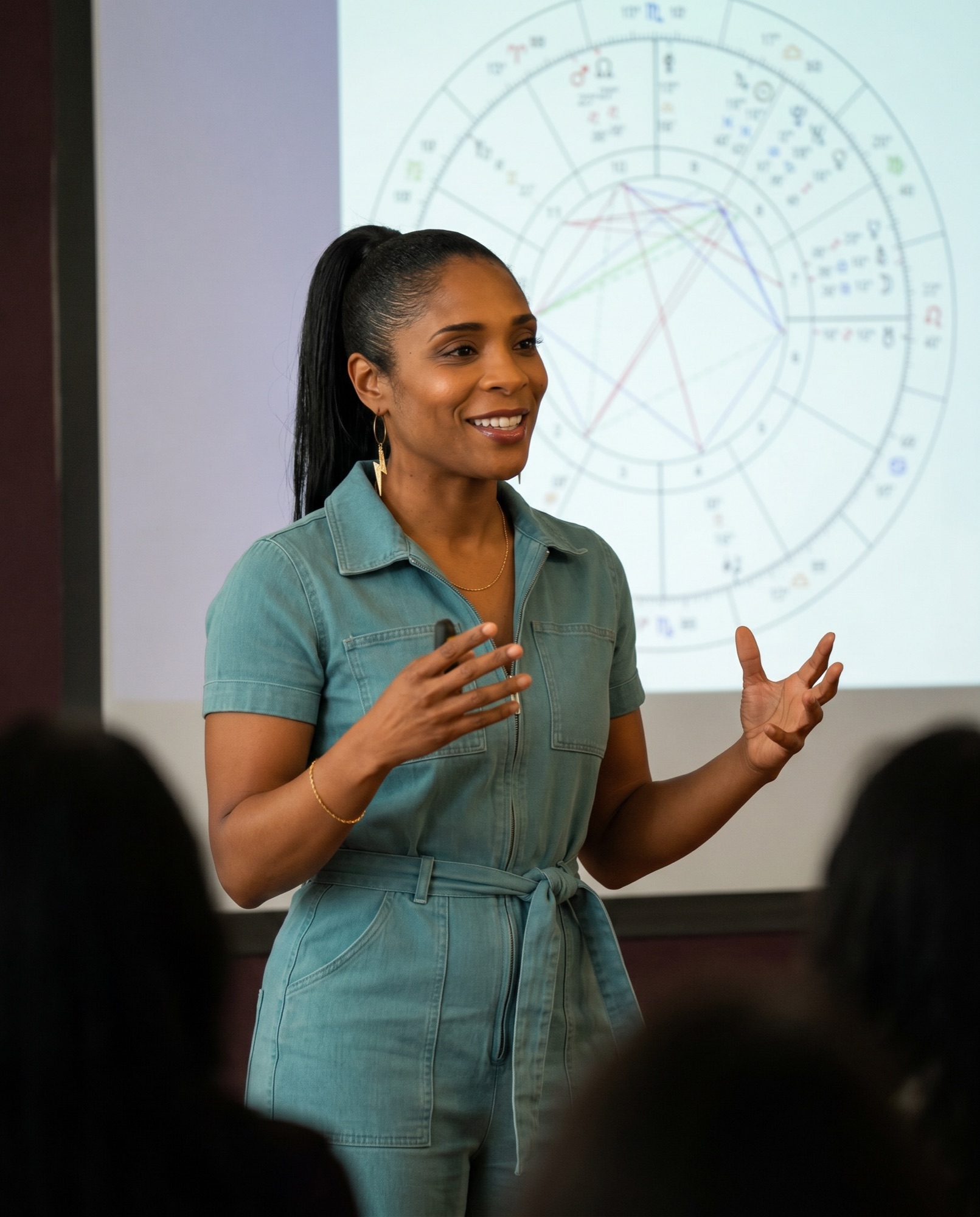 Eboni of Homegirl Astrology speaking